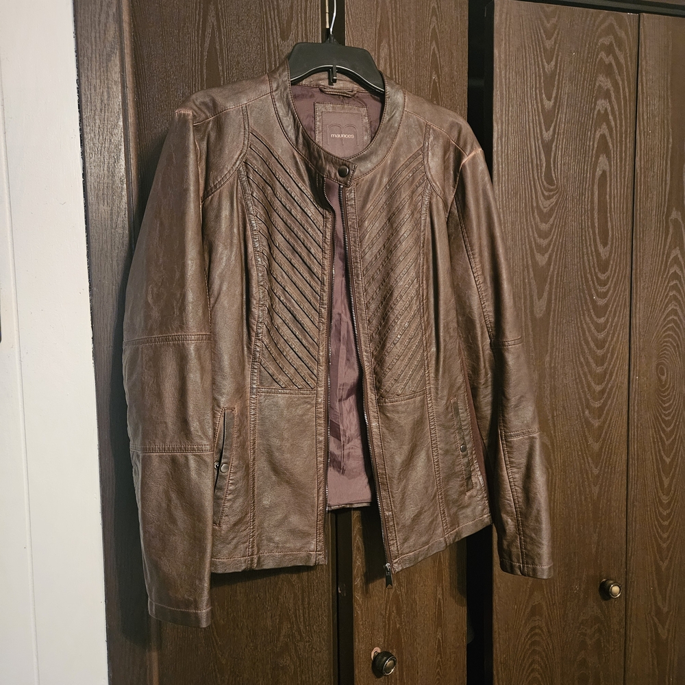 Brown Leather Jacket